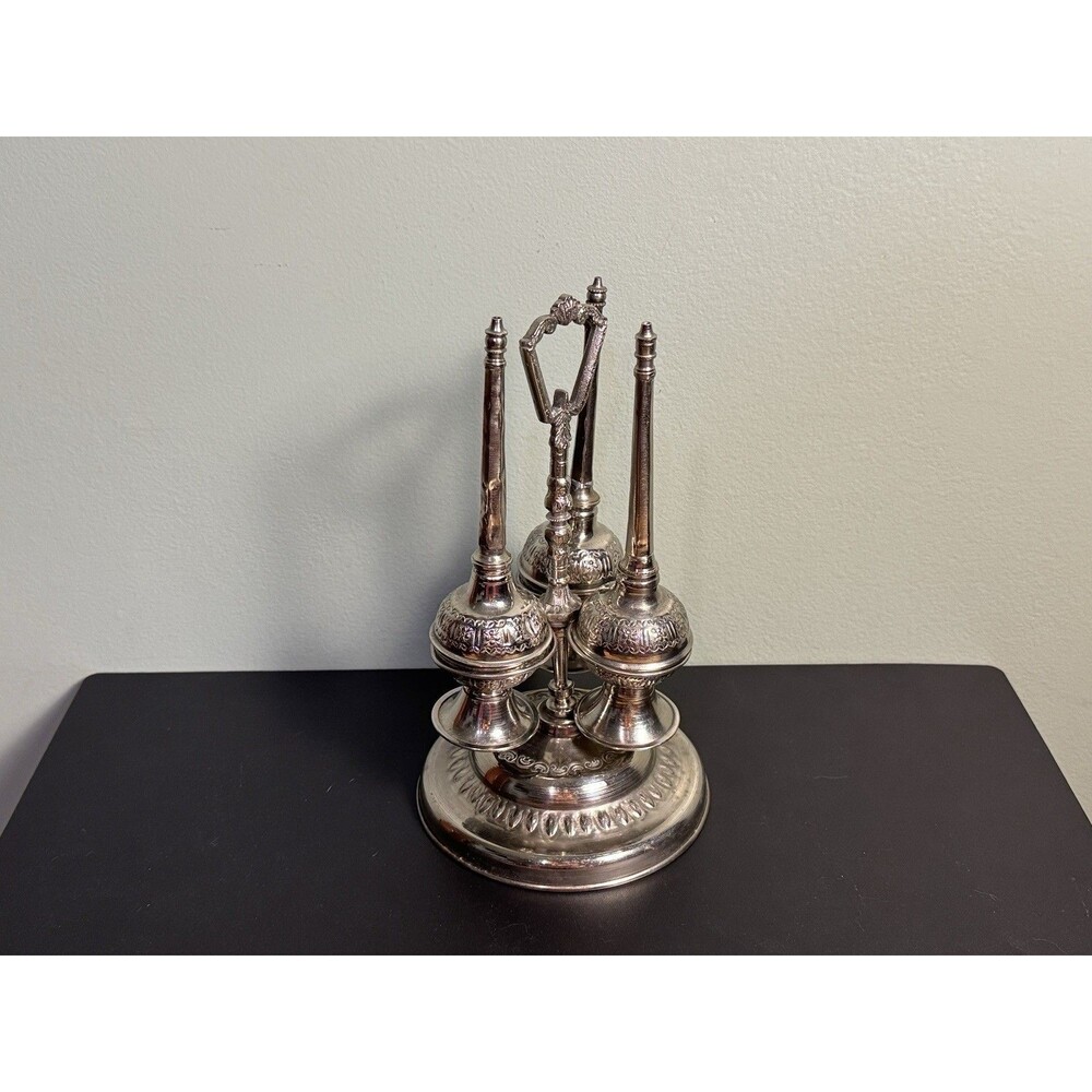 Vintage Rose Water Sprinkler Set - Traditional Moroccan  Perfumer - See photos
